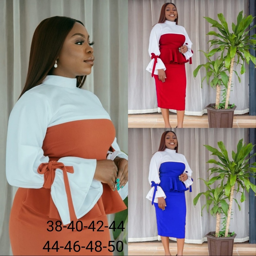 Peplum dress